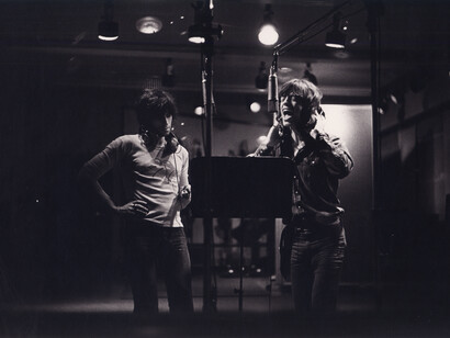 Jim Marshall, Mick Jagger & Keith Richards, 1972