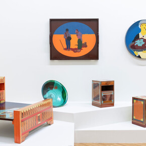 Beatriz González, A imagem em trânsito, vista da exposição. Cortesia da Pinacoteca