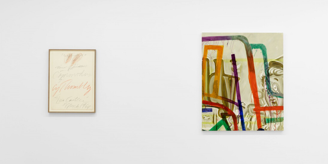 Words Without Thoughts Never to Heaven Go. Courtesy of Almine Rech Gallery