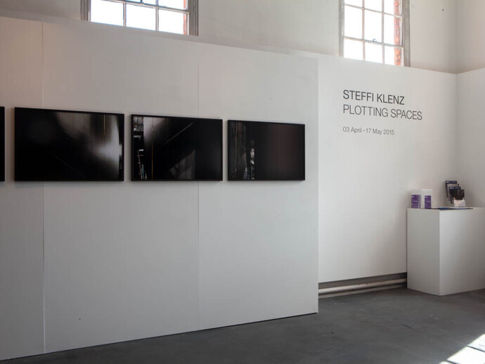 Steffi Klenz. Plotting Spaces, exhibition view