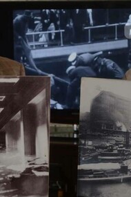 Alex Rezvan (left) and Ted Wachholz (right)  of the Eastland Disaster Historical Society in Chicago, USA