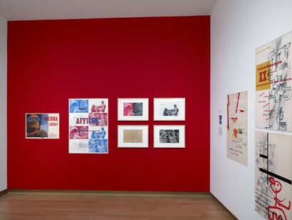 Sandberg, director and designer, Exhibition view. Courtesy of Stedelijk Museum