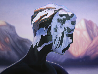 Onur Mansız, Era II, 2023 - Oil on canvas, photo credit: Onur Mansız
