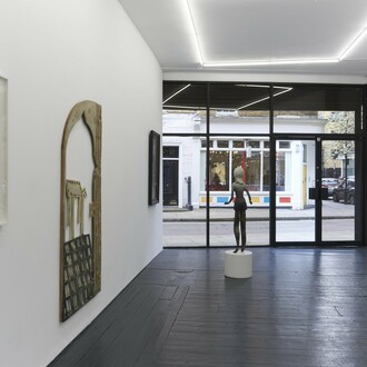 Installation view, Material Girls and their Muses, 2024. Courtesy of Vitrine London/Basel. Photographer: Jonathan Bassett