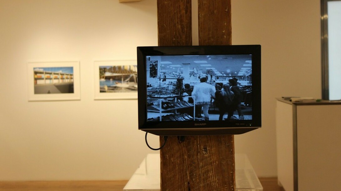 Mike Mandel, Exhibition view. Courtesy of Robert Mann Gallery