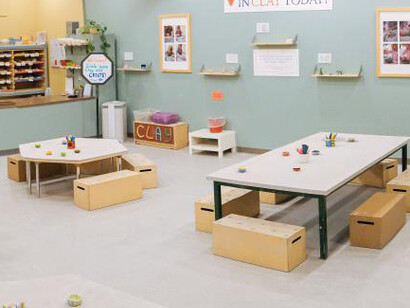 Clay Studio. Courtesy of Portland Children's Museum