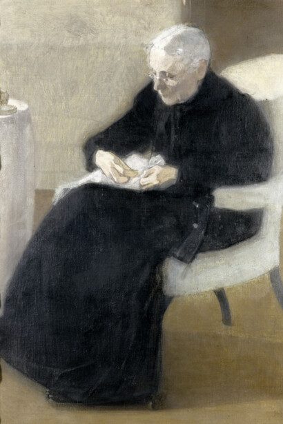Helene Schjerfbeck, En casa, 1903