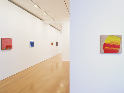 Howard Hodgkin. In The Pink, Exhibition view. Courtesu of Gagosian