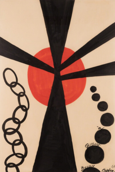 Calder on Paper. Courtesy of Omer Tiroche Gallery