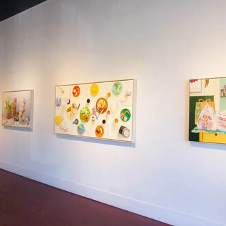 Eva Marengo Sanchez, Any given monday, exhibition view. Courtesy of Ruiz-Healy Art