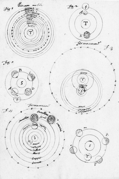 Cristina Roccati, Manoscritto della lezione sul Sistema Solare