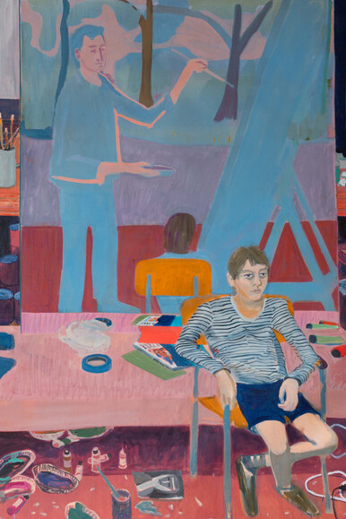 Ezra Johnson, The mirror (detail), 2026. Courtesy of Bookstein Projects