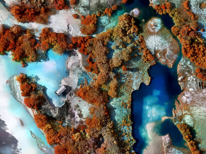 Richard Mosse. Mineral Ship, State of Para, Brazil serie Tristes Tropiques.