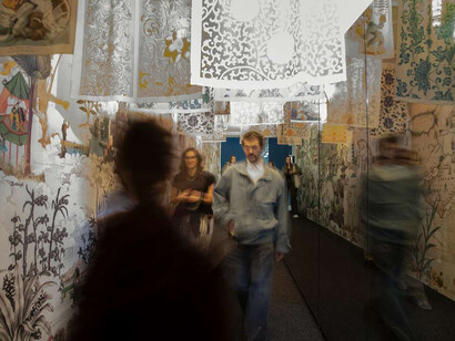 Contemporary expressions #3, exhibition view. Courtesy of Museo d'Arte Orientale