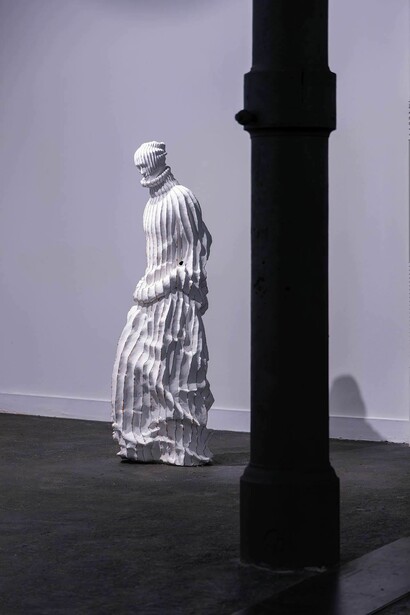 Keisuke Matsuoka, Le forme dell’umanità, exhibition view. Courtesy of Mattatoio di Testaccio