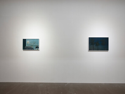 Abby Lee, A practice of viewing the veiled, exhibition view. Courtesy of Gallery Exit