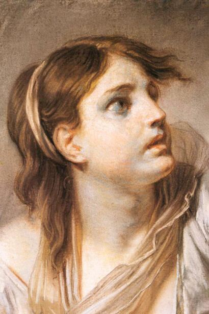 Jean-Baptiste Greuze, Miedo, segunda mitad del siglo XVIII