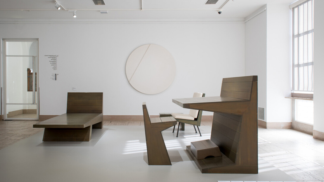 Dom Hans van der Laan and Ad Dekkers. Courtesy of Museum Boijmans Van Beuningen
