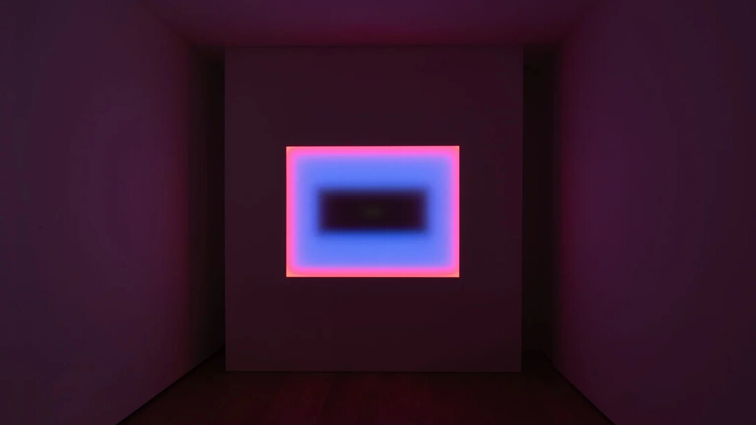 James Turrell, Path taken, exhibition view. Courtesy of Almine Rech