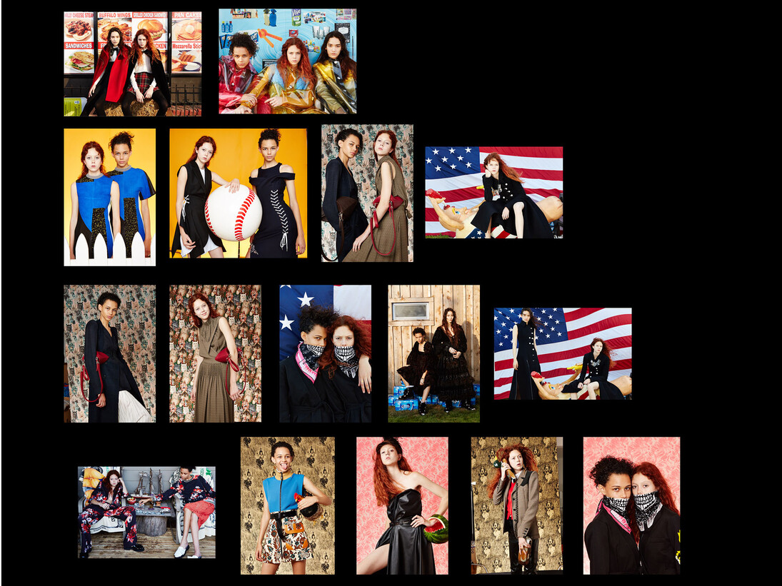 Roe Ethridge, Moodboard Black Background © Roe Ethridge. Courtesy of greengrassi, London