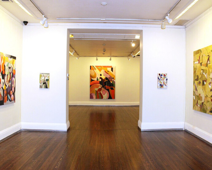 Lois Dickson, Exhibition view.Courtesy of The New York Studio School