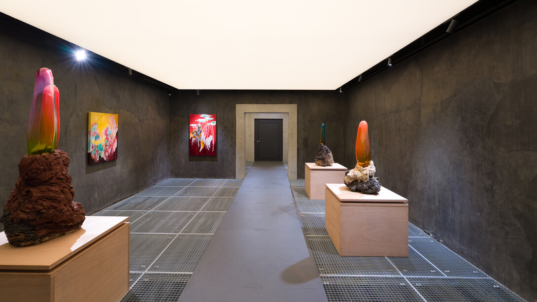 Arne Quinze, Raw paradise, ausstellungsansicht. Mit freundlicher genehmigung der König Bergson Galerie