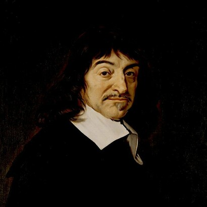 Tras separar «res cogitans» (objeto de la «psicología») y «res extensa» (objeto de la física), Descartes defenderá un «voluntarismo de la razón», esto es, una voluntad infinita, ilimitada y libre, frente a un entendimiento limitado y finito