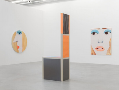 Brian Calvin. States, Exhibition view. Courtesy of Almine Rech