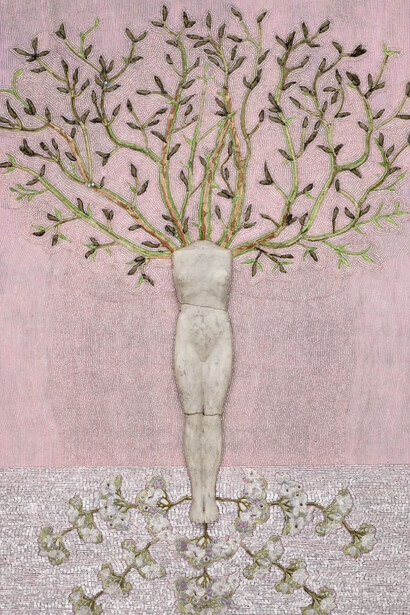 Esperanza Cortés, El árbol de la vida, 2023. Courtesy of Welancora Gallery