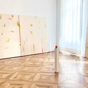 Mario Airò, Co-mondo, veduta della mostra. Per gentile concessione della Galleria Tucci Russo