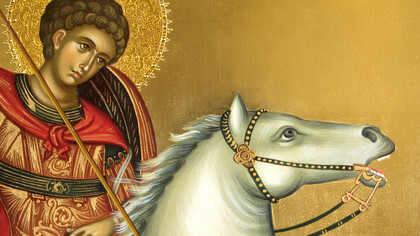 Maria Galie. 'San Giorgio a cavallo'
