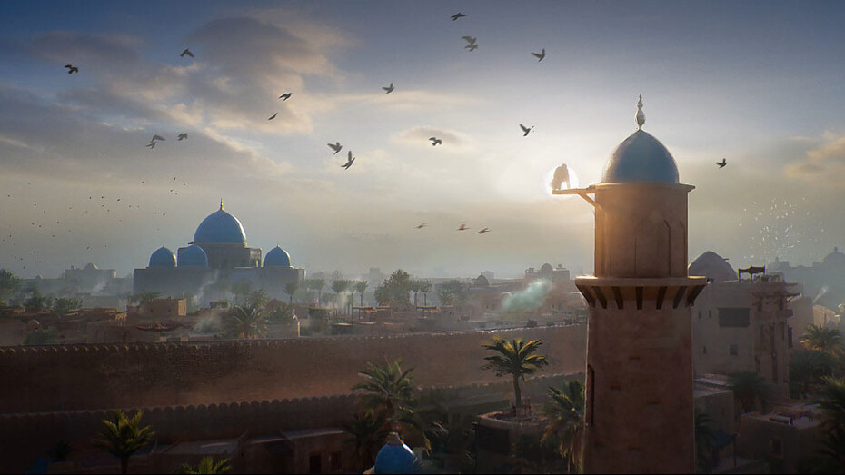 Capture d'écran d'Assassin's creed mirage. Avec l'aimable autorisation du Musée de l'Institut du monde arabe