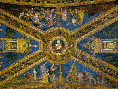Appartamento Borgia, Sala dei santi