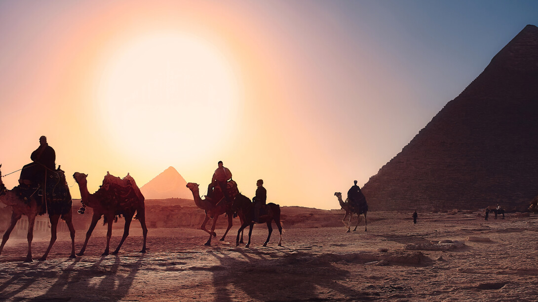 Gas pipeline in Egypt