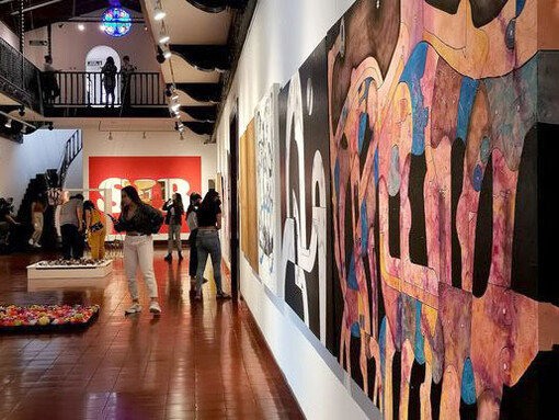 Vista general de la nave principal del Museo de Arte Costarricense. Foto cortesía de Rafael Ottón Solís