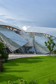 Fondation Louis Vuitton, a contemporary art museum and cultural centre sponsored by LVMH, Paris, France