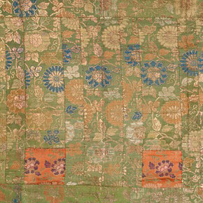 Unknown artist, Japanese, Japan, Buddhist Priest’s Mantle (Kesa), 1786-1838, Silk and gilt paper, Length: 163.2 cm (64 1/4 inches)Bequest of Miss Lucy T. Aldrich 55.406