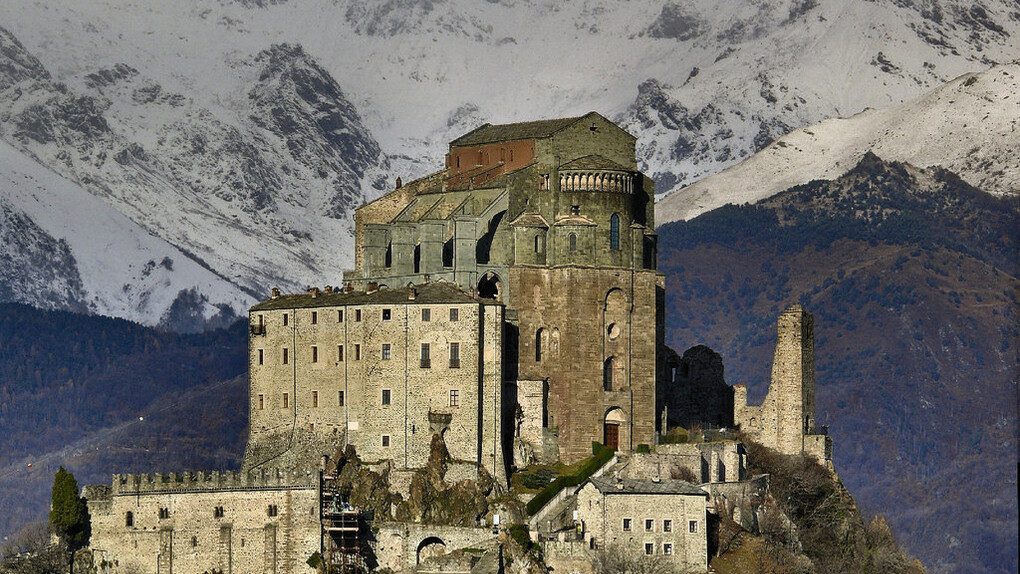 La Sacra di San Michele, in provincia di Torino