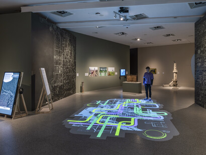 Save land. United for land, Ausstellungsansicht. Mit freundlicher Genehmigung der Bundeskunsthalle