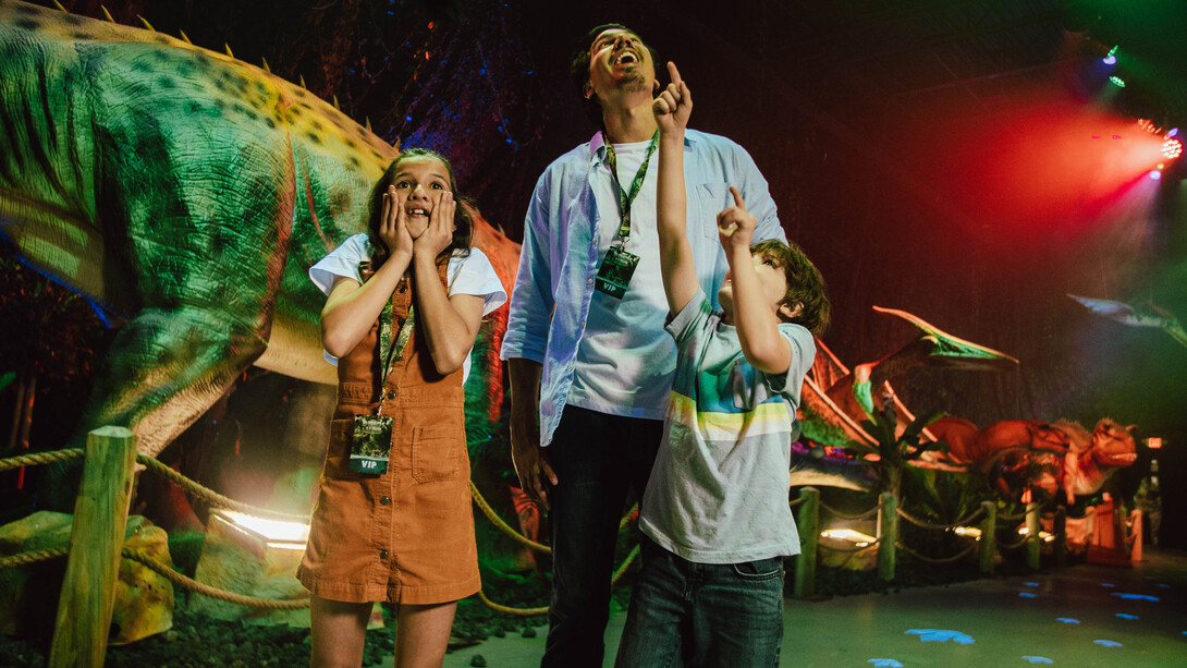 Dinos alive, the immersive experience. Per gentile concessione di Fever