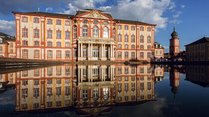 Construction began in 1720 under Prince-Bishop Damian Hugo von Schönborn