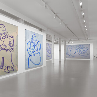 Grace Weaver, Mothers, ausstellungsansicht. Mit freundlicher genehmigung der Galerie Max Hetzler