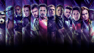 An impressive image featuring a multitude of Marvel characters