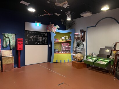 A voyage back in time, exhibition view. Courtesy of Children's Museum Singapore