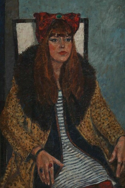Saied Dai, Madeleine II, oil on linen