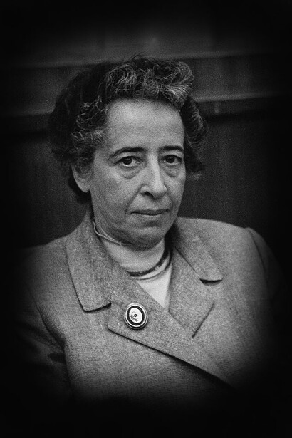 Hannah Arendt (1906.1975), politische Theoretikerin und Publizistin. Aufnahme ca. 1958