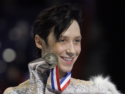 Johnny Weir, patinador retirado de patinaje artístico sobre hielo