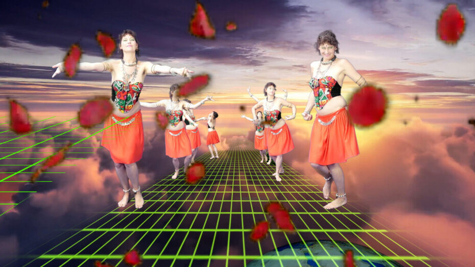 Guerreiro do Divino Amor, Fotograma de The miracle of Helvetia, 2022. Cortesía del Pérez Art Museum Miami 