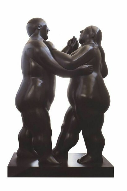 Ballerini, Bronze, 118 1/8 x 74 7/8 x 35 3/8 in. 300 x 190 x 90 cm