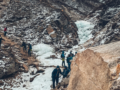 The Himalayas in summer; these mountains are vital components of our planet's natural heritage 